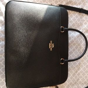 Coach Leather Computer Bag